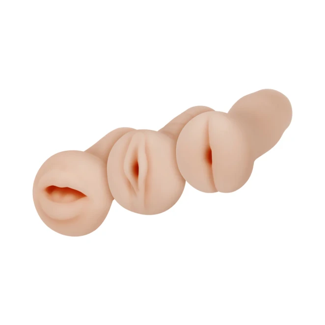Selopa Party Pack Realistic Masturbator Set (3 Piece)