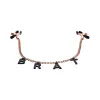 Brat Charmed Adjustable Nipple Clamps with Rose Gold Chain Brat Charmed Adjustable Nipple Clamps with Rose Gold Chain