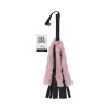 Brat Faux Fur & Vegan Leather Flogger Rose Gold & Black Brat Faux Fur & Vegan Leather Flogger Rose Gold & Black