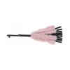 Brat Faux Fur & Vegan Leather Flogger Rose Gold & Black Brat Faux Fur & Vegan Leather Flogger Rose Gold & Black