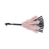 Brat Faux Fur & Vegan Leather Flogger Rose Gold & Black Brat Faux Fur & Vegan Leather Flogger Rose Gold & Black