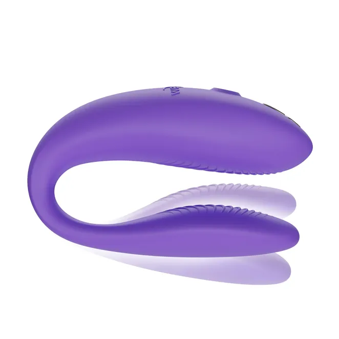 We-Vibe Sync Go App Controlled Rechargeable Clitoral and G-Spot Vibrator Purple