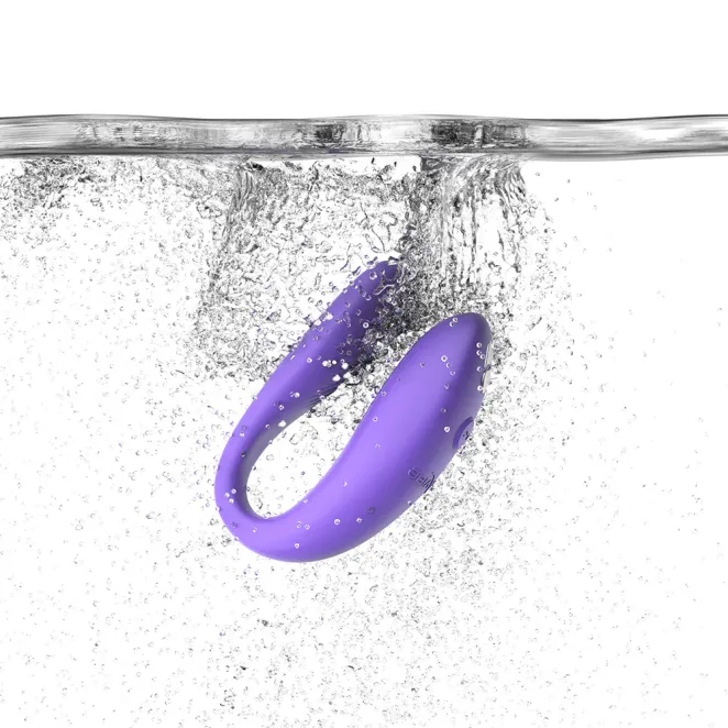 We-Vibe Sync Go App Controlled Rechargeable Clitoral and G-Spot Vibrator Purple