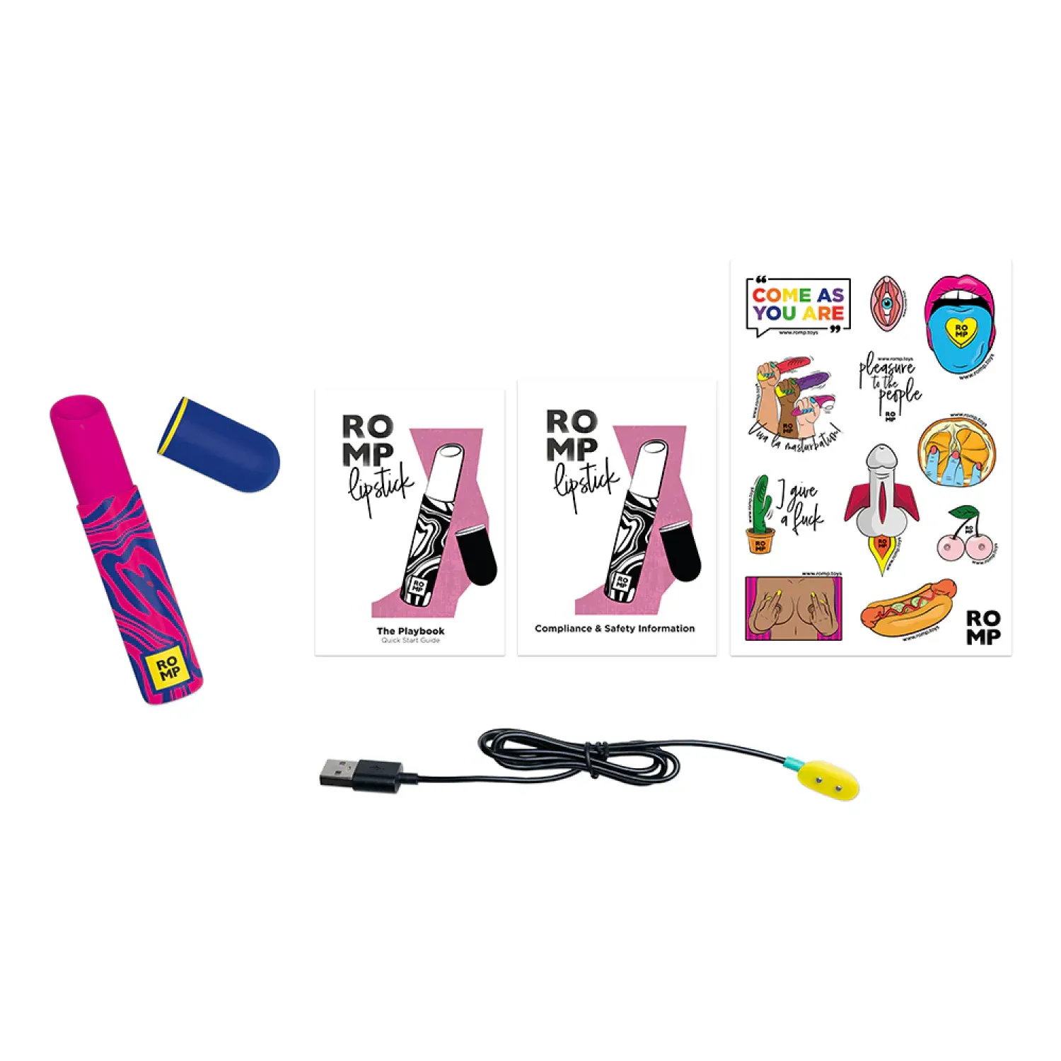 ROMP Lipstick Pleasure Air Stimulator