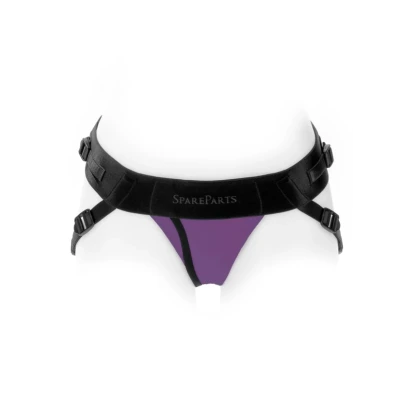 Spareparts Hardwear Unisex Nylon Joque Strap-On Harness Purple