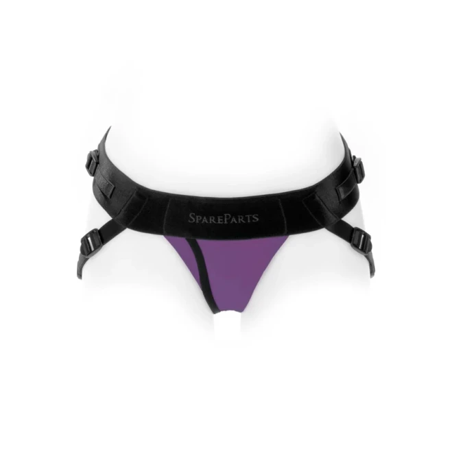 Spareparts Hardwear Unisex Nylon Joque Strap-On Harness Purple