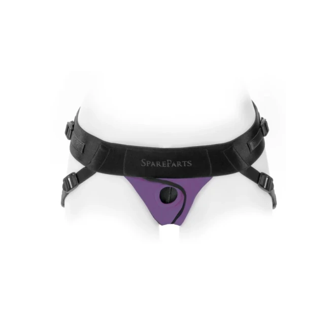 Spareparts Hardwear Unisex Nylon Joque Strap-On Harness Purple