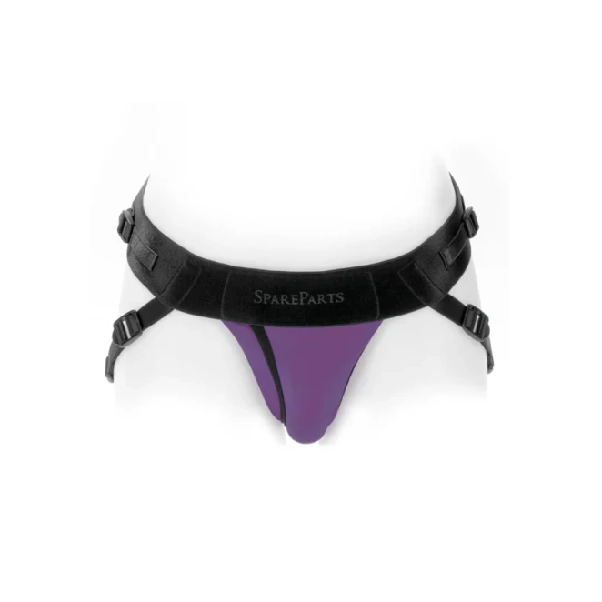 Spareparts Hardwear Unisex Nylon Joque Strap-On Harness Purple