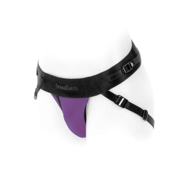 Spareparts Hardwear Unisex Nylon Joque Strap-On Harness Purple