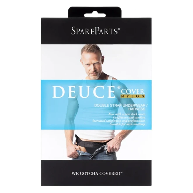 Spareparts Deuce Double Penetration Nylon Strap-On Harness