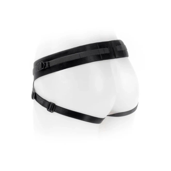 Spareparts Deuce Double Penetration Nylon Strap-On Harness