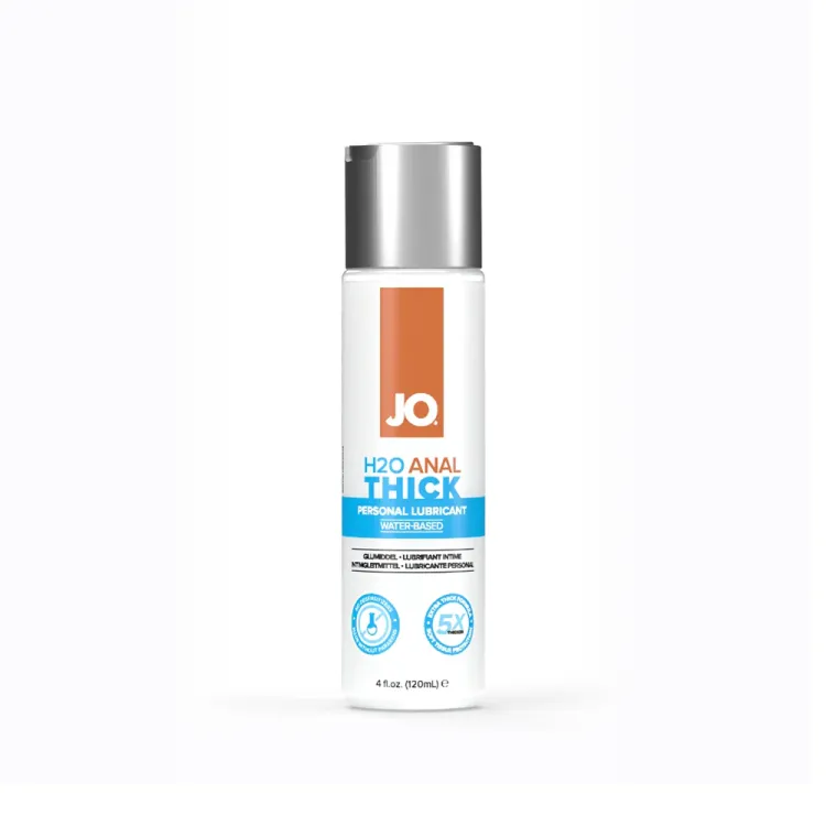 JO H2O Thick Water-Based Anal Lubricant 4 oz.