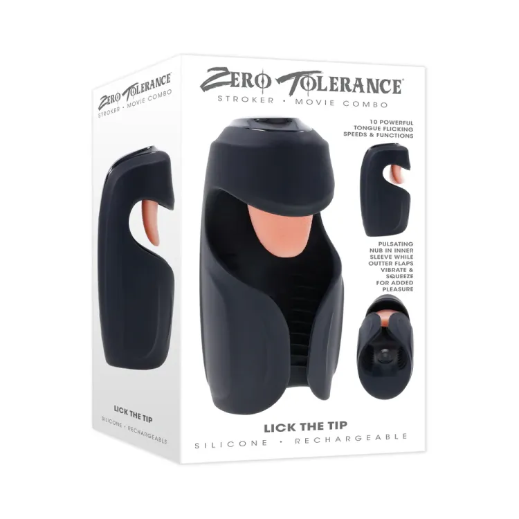 Lick The Tip Vibrating Thumping Stroker Lick The Tip Vibrating Thumping Stroker