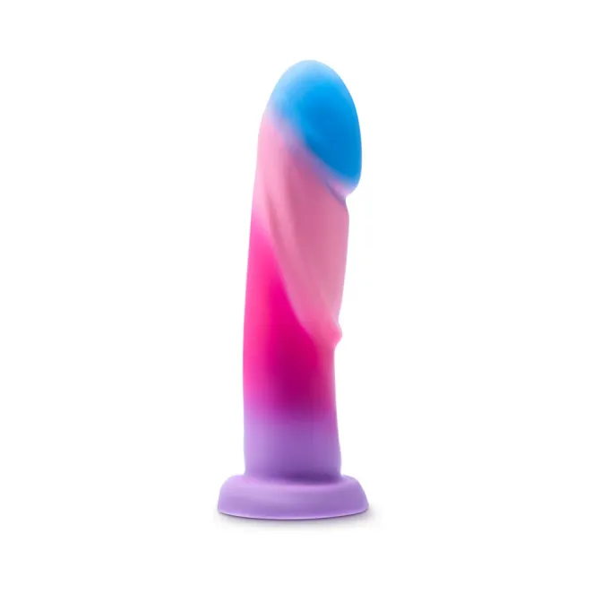 7 Inch Silicone Dildo Cotton Candy