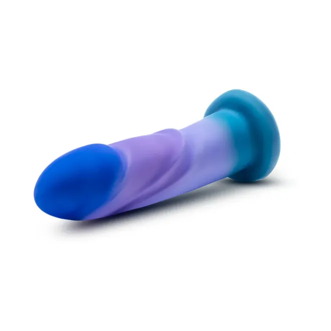 7 Inch Silicone Dildo Ocean Blue