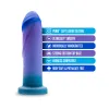 7.5 in. Silicone Dildo Ocean Blue 7.5 in. Silicone Dildo Ocean Blue