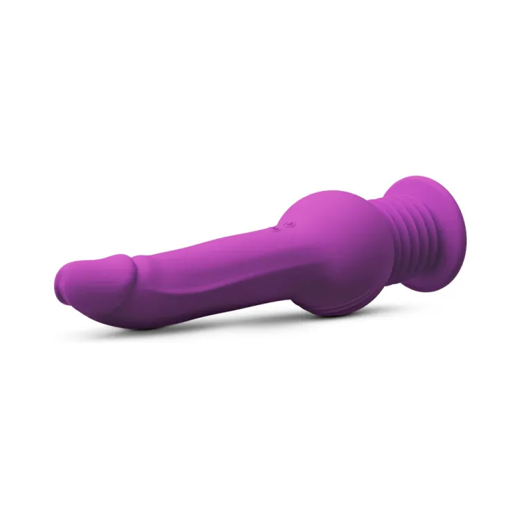 9.75 in. "New York" Gyroquake Thumping Vibrating Dildo 9.75 in. "New York" Gyroquake Thumping Vibrating Dildo