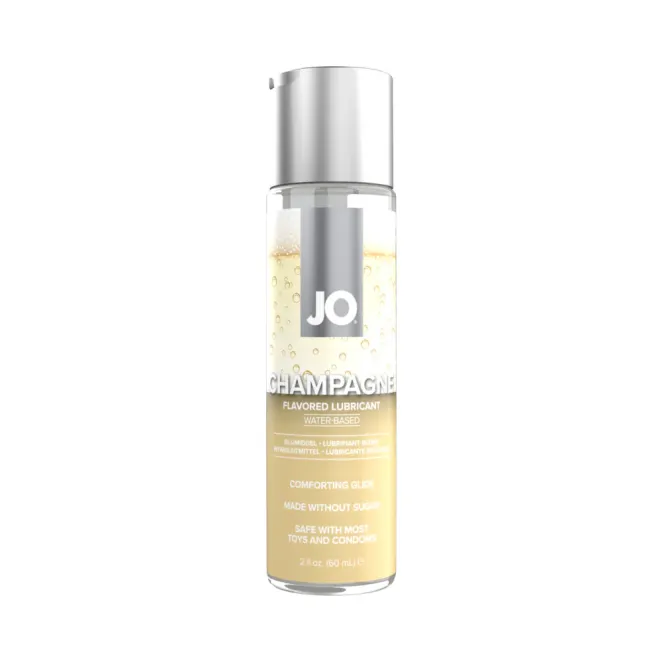 System JO Champagne Flavored Lubricant 2 oz.