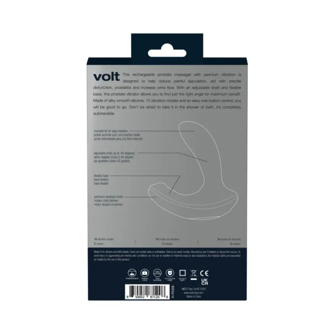 VeDO Volt Prostate Vibrator with Dual Motors