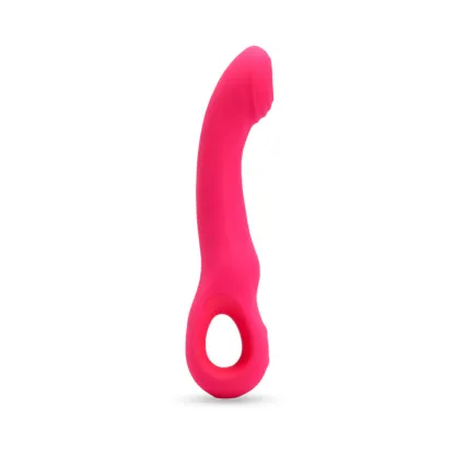 Rhapsody Tapping G-Spot Vibrator Deep Pink