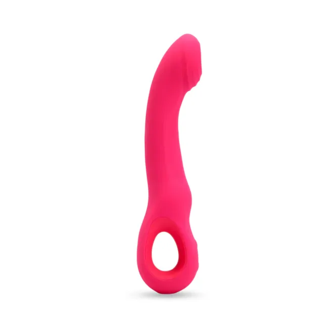 Rhapsody Tapping G-Spot Vibrator Deep Pink