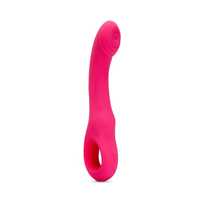 Rhapsody Tapping G-Spot Vibrator Deep Pink