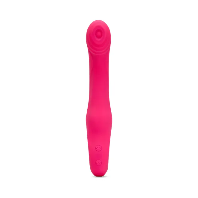 Rhapsody Tapping G-Spot Vibrator Deep Pink