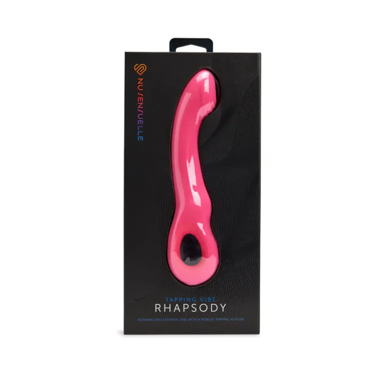 Rhapsody Tapping G-Spot Vibrator Deep Pink Rhapsody Tapping G-Spot Vibrator Deep Pink