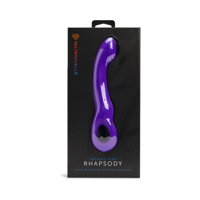 Rhapsody Tapping G-Spot Vibrator Purple