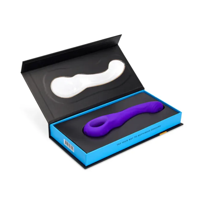 Rhapsody Tapping G-Spot Vibrator Purple
