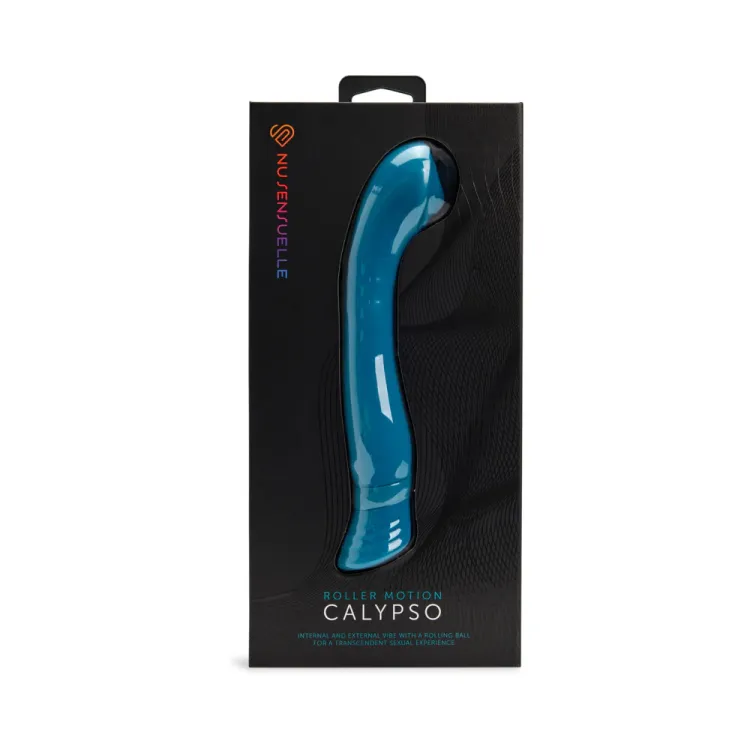 Calypso Roller Motion G-Spot Vibrator Deep Turquoise Calypso Roller Motion G-Spot Vibrator Deep Turquoise