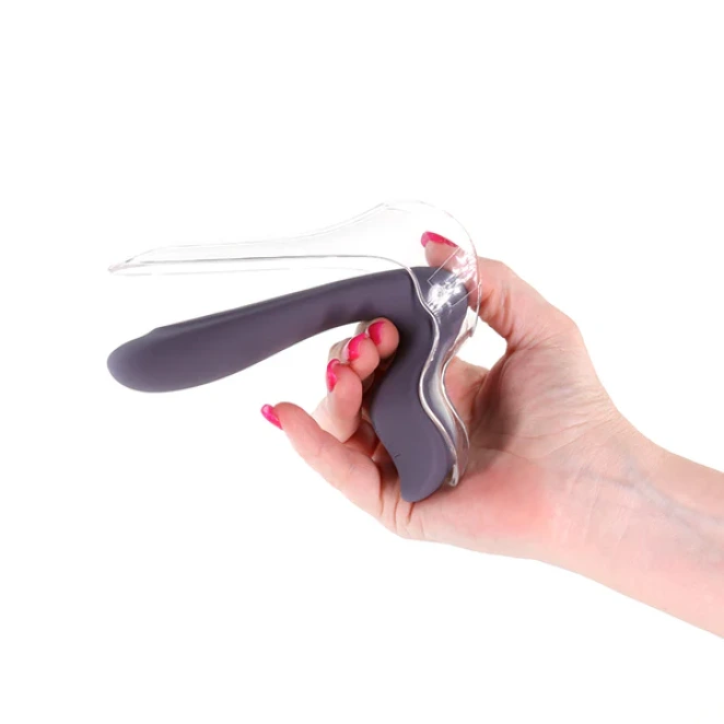 INYA Vibrating Silicone Spreading Vaginal Dilator