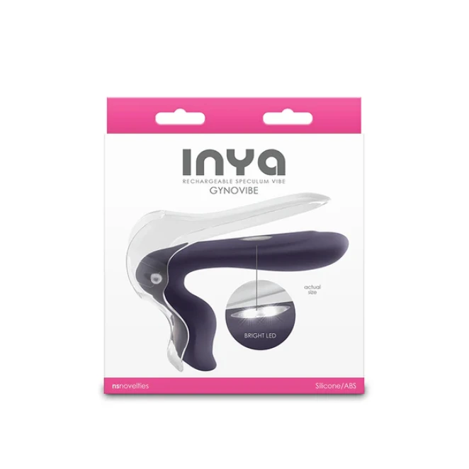 INYA Vibrating Silicone Spreading Vaginal Dilator