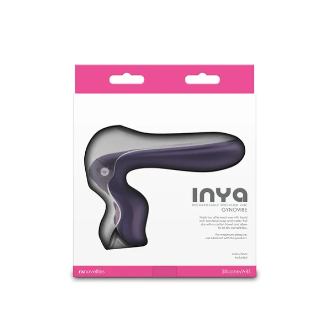 INYA Vibrating Silicone Spreading Vaginal Dilator