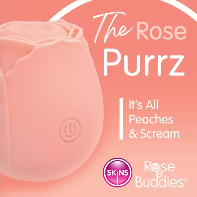 Skins Rose PURZZ Pulsing Clitoral Vibrator