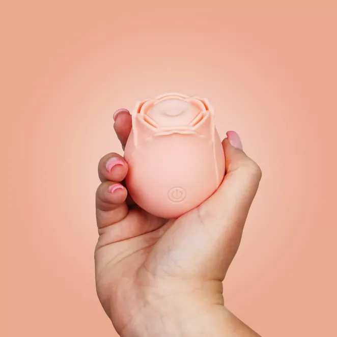 Skins Rose PURZZ Pulsing Clitoral Vibrator