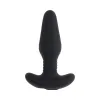 Teamwork Vibrating Anal Plug & Cock Ring Set with Remote Black Teamwork Vibrating Anal Plug & Cock Ring Set with Remote Black