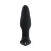 Teamwork Vibrating Anal Plug & Cock Ring Set with Remote Black Teamwork Vibrating Anal Plug & Cock Ring Set with Remote Black