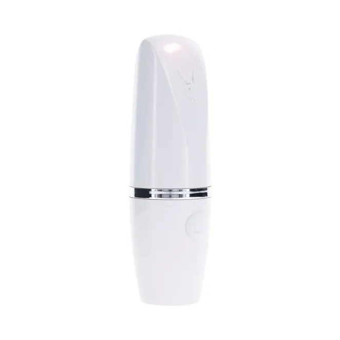 getaway silicone clit tapping vibrator white travel vibe