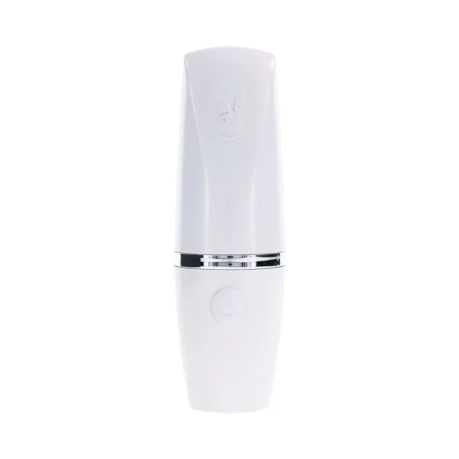 getaway silicone clit tapping vibrator white travel vibe
