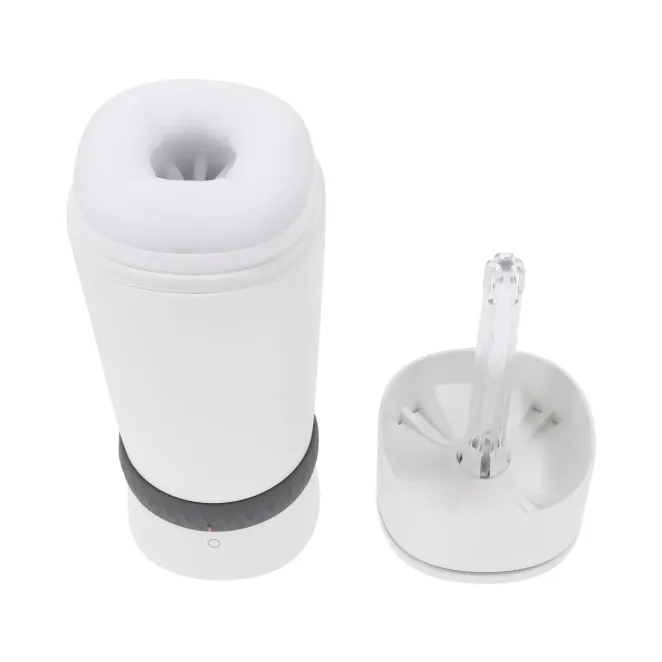 twist and stroke heating vibrating stroker frost male masturbator