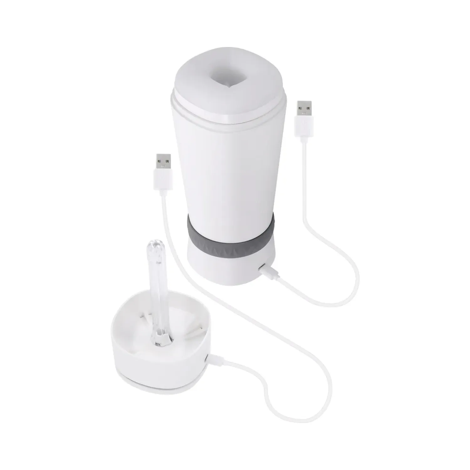 twist and stroke heating vibrating stroker frost male masturbator