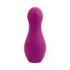 the jet set silicone clit tapping vibrator wild aster pink
