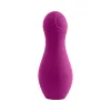 the jet set silicone clit tapping vibrator wild aster pink