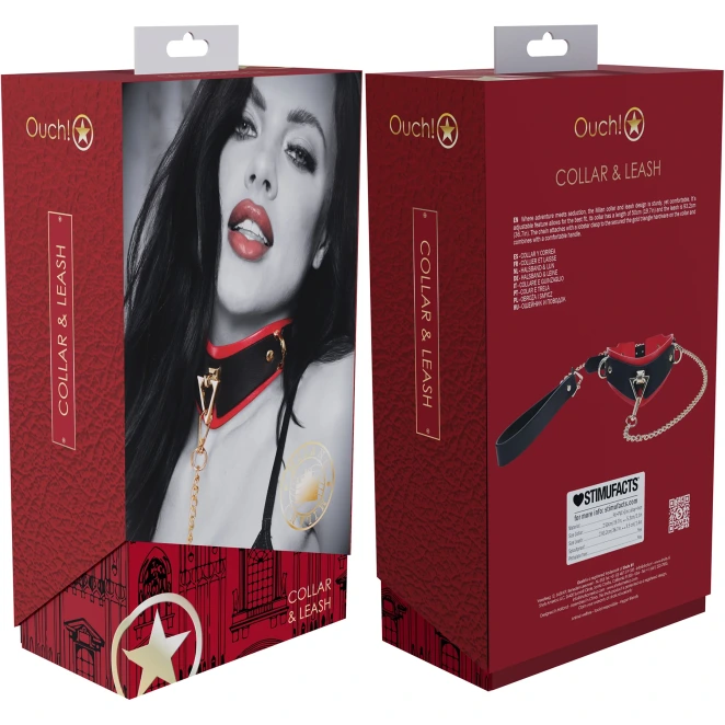 Ouch! Milan Collar with Leash