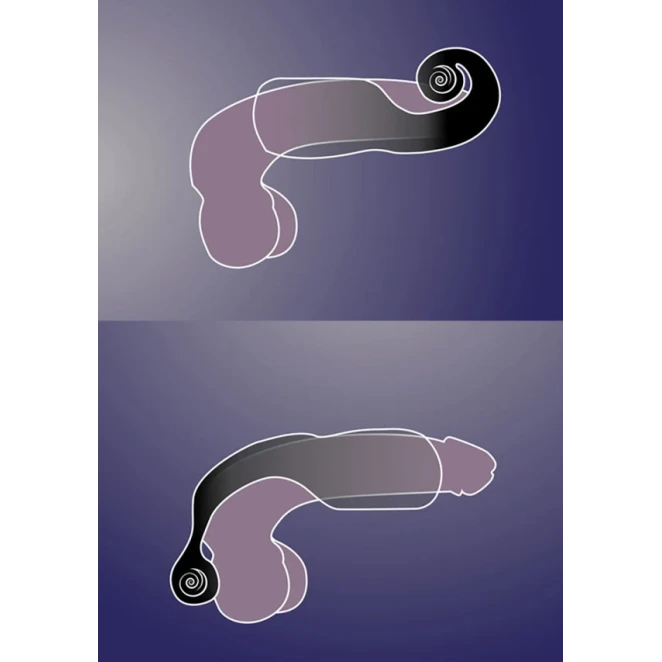 SVibe Evo Vibrating Dual Stimulation Male Masturbator