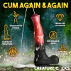 9.6 in. "Centaur Explosion" Fantasy Silicone Squirting Dildo 9.6 in. "Centaur Explosion" Fantasy Silicone Squirting Dildo