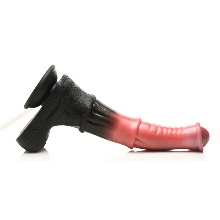9.6 in. "Centaur Explosion" Fantasy Silicone Squirting Dildo 9.6 in. "Centaur Explosion" Fantasy Silicone Squirting Dildo