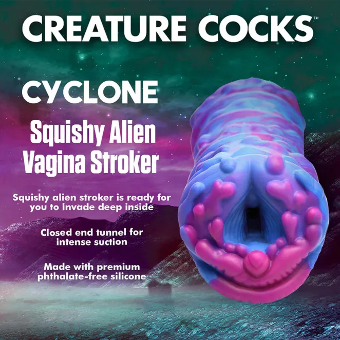 Creature Cocks Cyclone Silicone Alien Vagina Stroker