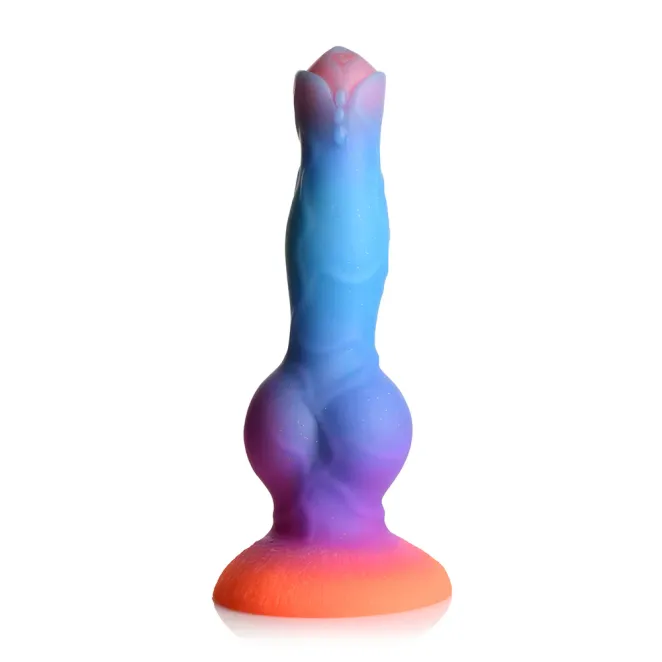Creature Cocks Space Cock Glow-in-the-Dark Silicone Alien Dildo
